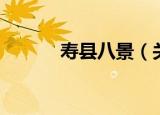 寿县八景（关于寿县八景介绍）