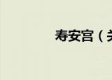 寿安宫（关于寿安宫介绍）