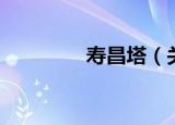 寿昌塔（关于寿昌塔介绍）