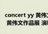 concert yy 黄伟文作品展饭拍（concert yy 黄伟文作品展 演唱会）