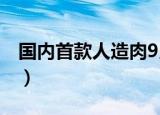 国内首款人造肉9月上市（国内首款人造肉饼）