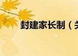 封建家长制（关于封建家长制介绍）