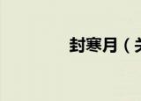 封寒月（关于封寒月介绍）