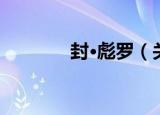封·彪罗（关于封·彪罗介绍）