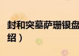 封和突墓萨珊银盘（关于封和突墓萨珊银盘介绍）
