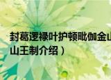 封葛逻禄叶护顿毗伽金山王制（关于封葛逻禄叶护顿毗伽金山王制介绍）