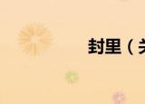 封里（关于封里介绍）