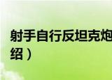 射手自行反坦克炮（关于射手自行反坦克炮介绍）