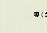 専（关于専介绍）