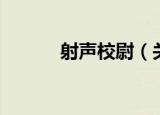 射声校尉（关于射声校尉介绍）