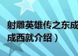 射雕英雄传之东成西就（关于射雕英雄传之东成西就介绍）