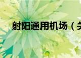 射阳通用机场（关于射阳通用机场介绍）