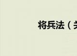 将兵法（关于将兵法介绍）