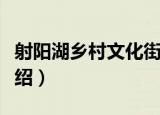 射阳湖乡村文化街（关于射阳湖乡村文化街介绍）