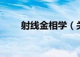 射线金相学（关于射线金相学介绍）