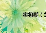 将将糊（关于将将糊介绍）
