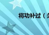 将功补过（关于将功补过介绍）