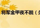 将军金甲夜不脱（关于将军金甲夜不脱介绍）