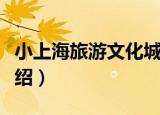 小上海旅游文化城（关于小上海旅游文化城介绍）