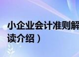 小企业会计准则解读（关于小企业会计准则解读介绍）