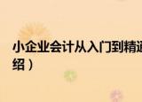 小企业会计从入门到精通（关于小企业会计从入门到精通介绍）