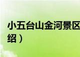小五台山金河景区（关于小五台山金河景区介绍）