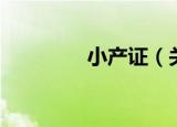 小产证（关于小产证介绍）