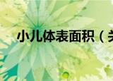 小儿体表面积（关于小儿体表面积介绍）