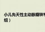 小儿先天性主动脉瓣狭窄（关于小儿先天性主动脉瓣狭窄介绍）