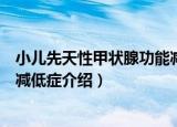 小儿先天性甲状腺功能减低症（关于小儿先天性甲状腺功能减低症介绍）