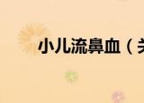 小儿流鼻血（关于小儿流鼻血介绍）