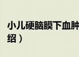 小儿硬脑膜下血肿（关于小儿硬脑膜下血肿介绍）