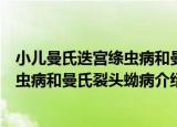 小儿曼氏迭宫绦虫病和曼氏裂头蚴病（关于小儿曼氏迭宫绦虫病和曼氏裂头蚴病介绍）