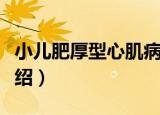 小儿肥厚型心肌病（关于小儿肥厚型心肌病介绍）