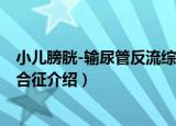 小儿膀胱-输尿管反流综合征（关于小儿膀胱-输尿管反流综合征介绍）