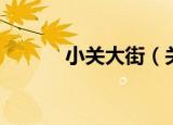 小关大街（关于小关大街介绍）