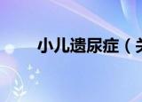 小儿遗尿症（关于小儿遗尿症介绍）