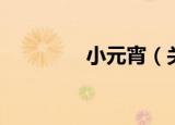 小元宵（关于小元宵介绍）