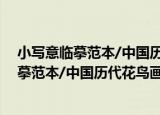 小写意临摹范本/中国历代花鸟画精品典辑（关于小写意临摹范本/中国历代花鸟画精品典辑介绍）