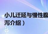 小儿迁延与慢性腹泻（关于小儿迁延与慢性腹泻介绍）