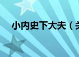 小内史下大夫（关于小内史下大夫介绍）