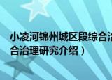 小凌河锦州城区段综合治理研究（关于小凌河锦州城区段综合治理研究介绍）