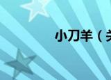 小刀羊（关于小刀羊介绍）