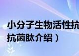 小分子生物活性抗菌肽（关于小分子生物活性抗菌肽介绍）