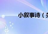 小叙事诗（关于小叙事诗介绍）
