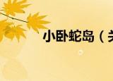 小卧蛇岛（关于小卧蛇岛介绍）