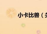小卡比兽（关于小卡比兽介绍）