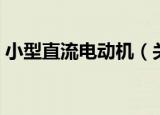 小型直流电动机（关于小型直流电动机介绍）
