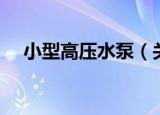 小型高压水泵（关于小型高压水泵介绍）
