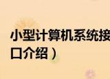 小型计算机系统接口（关于小型计算机系统接口介绍）